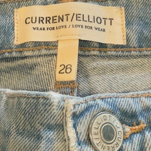 NEW Current/Elliot The Soulmate High Rise Slim Straight Jeans Size 26 - Picture 5 of 6